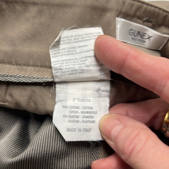 GUNEX | MaxMara Taupe Pencil Skirt Size US6 Cotton/Spandex - Picture 11 of 11